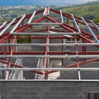 Réalisation Maison Pasquier - chantier de toiture