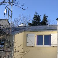 Réalisation Maison Pasquier - chantier de toiture