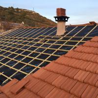 Réalisation Maison Pasquier - chantier de toiture