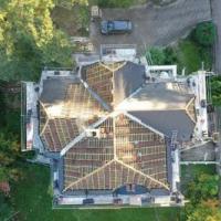 Réalisation Maison Pasquier - chantier de toiture