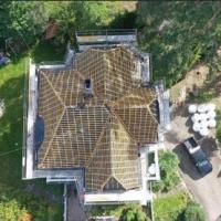Réalisation Maison Pasquier - chantier de toiture