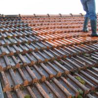 Réalisation Maison Pasquier - chantier de toiture