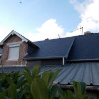 Réalisation Maison Pasquier - chantier de toiture